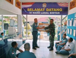 Jam Komandan Merupakan Wadah Komunikasi Antara Pimpinan dan Bawahan di Lanal Bintan