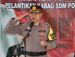 Kapolres Bintan Lepas Dan Lantik Pejabat Utama yang Berpindah Tugas