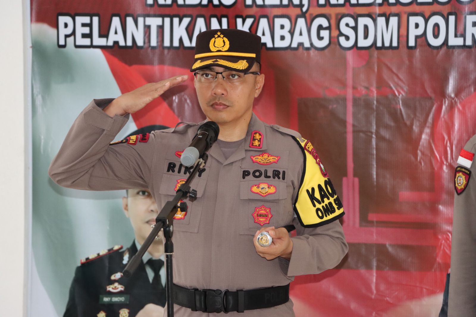 Kapolres Bintan Lepas Dan Lantik Pejabat Utama yang Berpindah Tugas