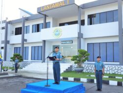 Lantamal I Belawan Laksanakan Upacara Bendera