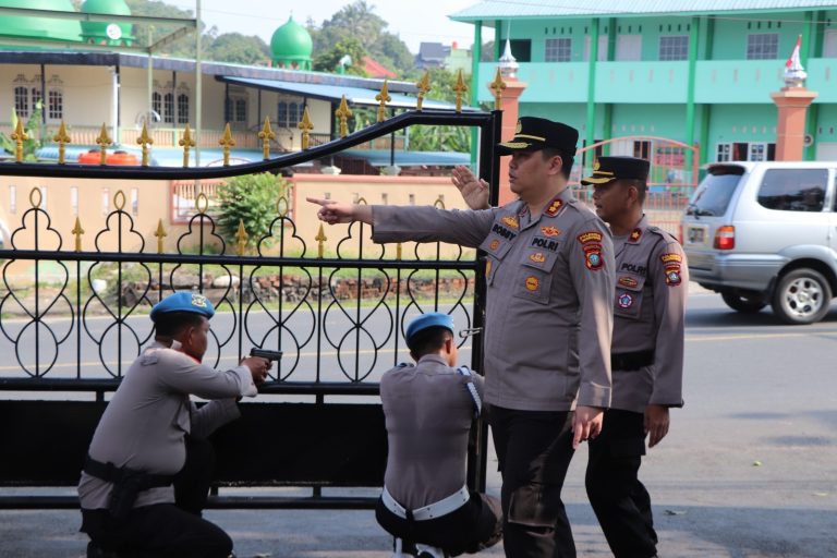 Latihan Simulasi Sispam Mako Polresta Tanjungpinang untuk Tingkatkan Keamanan