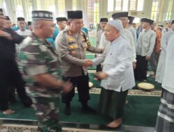 Polres Merangin Bersama Kodim 0420/Sarko Laksanakan Pengamanan kegiatan Memperingati Hari Santri Nasional tahun 2023