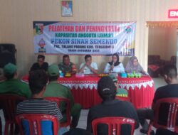 Pelatihan dan Peningkatan Kapasitas Linmas di Pekon Sinarsemendo Talangpadang