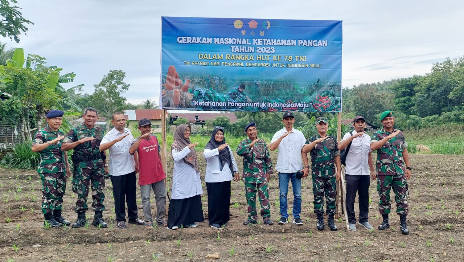 Dukung Ketahanan Pangan Nasional, Lanal Sabang Ikuti Vicon Bersama Wapres RI