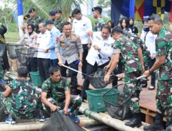 Pangkalan TNI Angkatan Laut Palembang Gelar Gerakan Nasional Ketahanan Pangan Tahun 2023