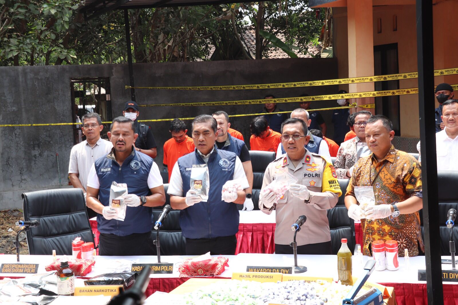 Bareskrim Polri Bongkar Peredaran Gelap Narkoba Modus Keripik Pisang Di Yogyakarta