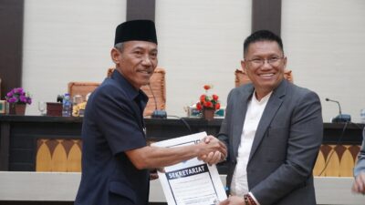 DPRD OKI Umumkan Pengusulan Dja’far Shodiq jadi Bupati OKI