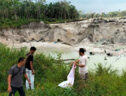 Kapolsek Tabir, Aktivitas Exploitasi Ilegal,Personil Temui Peralatan yang di tinggalkan Pelaku Saat Penertiban