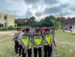 Polres Sarolangun Lakukan Pengamanan Dalam Penertiban APK Dan APS Pemilu 2024