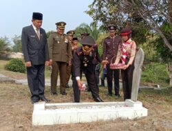 Peringati Hari Pahlawan, Kapolres Sarolangun Pimpin Upacara Ziarah di Taman Makam Pahlawan Satria Sarolangun