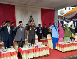 Danlanal Simeulue Pimpin Upacara Peringatan Hari Pahlawan Ke-78 di Kabupaten Simeulue Tahun 2023