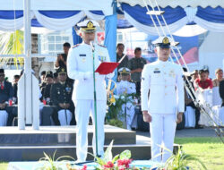 Peringati Hari Pahlawan Ke-78, Lanal Sabang Gelar Upacara dan Tabur Bunga di Laut