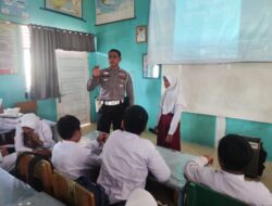 AKP. Bambang Soesatyo. SH.MH Laksanakan Himbauan dan beri materi Tertib berlalulintas di SDN 282 Bangko