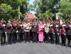 Kapolres Sarolangun AKBP. Imam Rachman. S.IK. PimpinGelar Wisuda Purna Bhakti Kabag Log Kompol Bambang Kuswanto