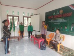 Polsek Tabir Selatan – Polres Merangin Isi Materi Diklat Terpadu Dasar Barisan Ansor Serbaguna Angkatan IV.