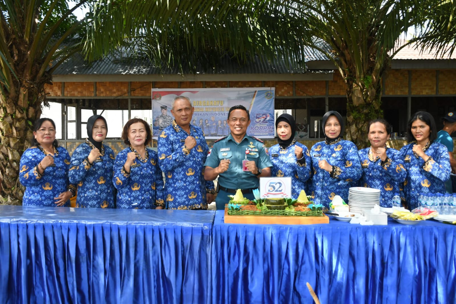 Lanal TBA Syukuran HUT KORPRI Ke-52 Tahun 2023