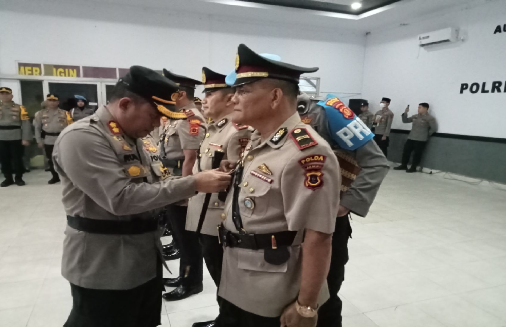 Kapolres Merangin Regenerasi Personil Guna Mengembangkan Profesional Kerja