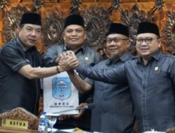 Dinihari Jumat (30/11), RAPBD 2024 Disepakati Pj Bupati Merangin H Mukti Sampaikan Apresiasi ke Dewan