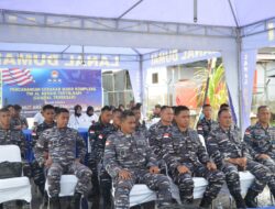 Lanal Dumai Ikuti Pencanangan Gerakan Mako Komplek TNI AL Bersih, Tertib, Rapi (Gempal Terbesar) Dalam Rangka Hari Armada RI Tahun 2023