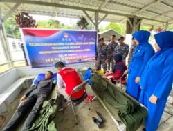 Lanal Simeulue Laksanakan Bakti Sosial, Donor Darah dan Pencanangan 3 Program TNI Angkatan Laut Dalam Rangka Menyambut Hari Armada RI Tahun 2023