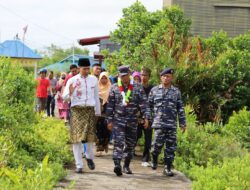 Danlanal Dumai Tinjau Posal Radar IMSS Sinaboi