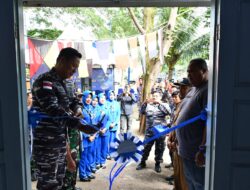 Tingkatkan Kesejahteraan Masyarakat Pesisir, Lanal Sabang Resmikan Kampung Bahari Nusantara Pria Laot