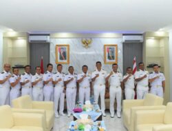 Danlantamal I Terima Courtessy Call CTG TLDM Captain Saharudin bin Bongsu Beserta Komandan Kapal Perang Malaysia