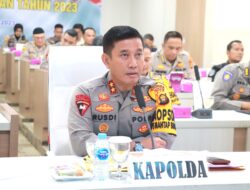 Polda Jambi Melaksanakan Kegiatan Gelar Operasional Tahap 111 Tahun 2023 Dan Evaluasi Operasi Mantap Brata 2023 Polda Jambi Dan Jajaran