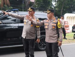 Ribuan Personel Polisi Kawal Debat Capres-Cawapres Perdana di KPU