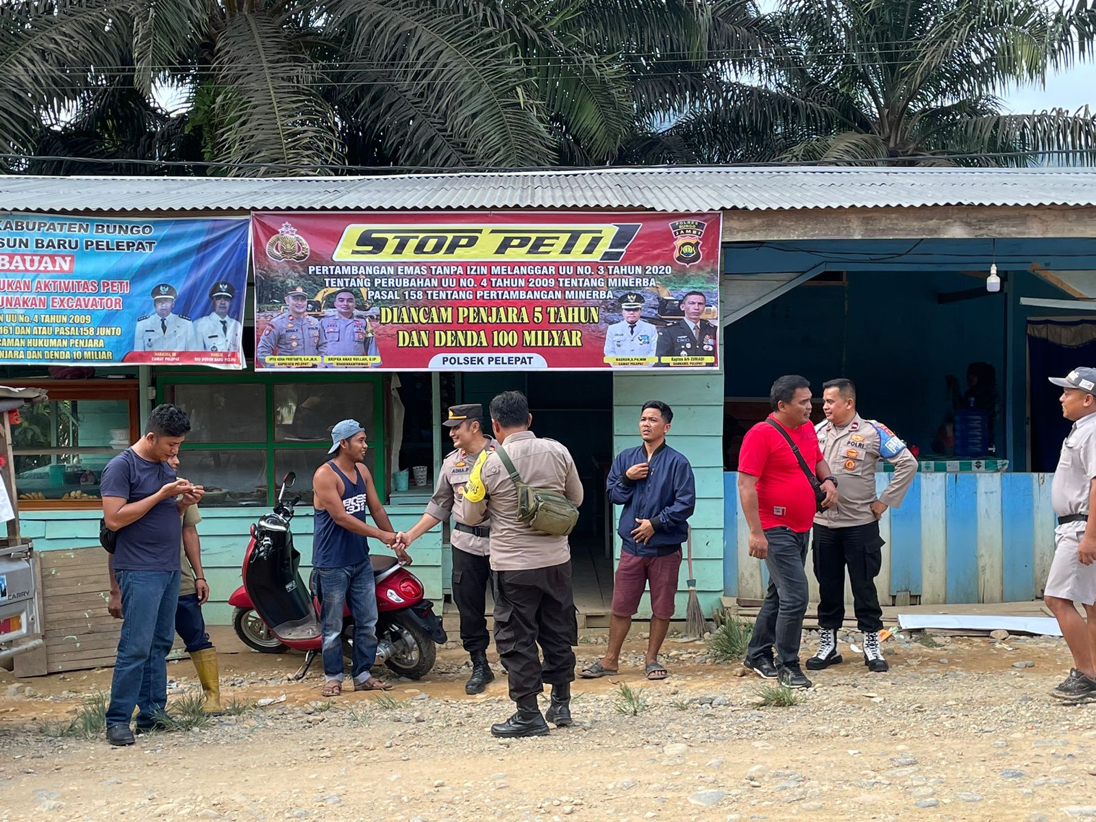 Iptu. Adha Fristanto. SH.MH, Bhabinkamtibmas sangat Berperan memberi himbauan pada Masyarakat.