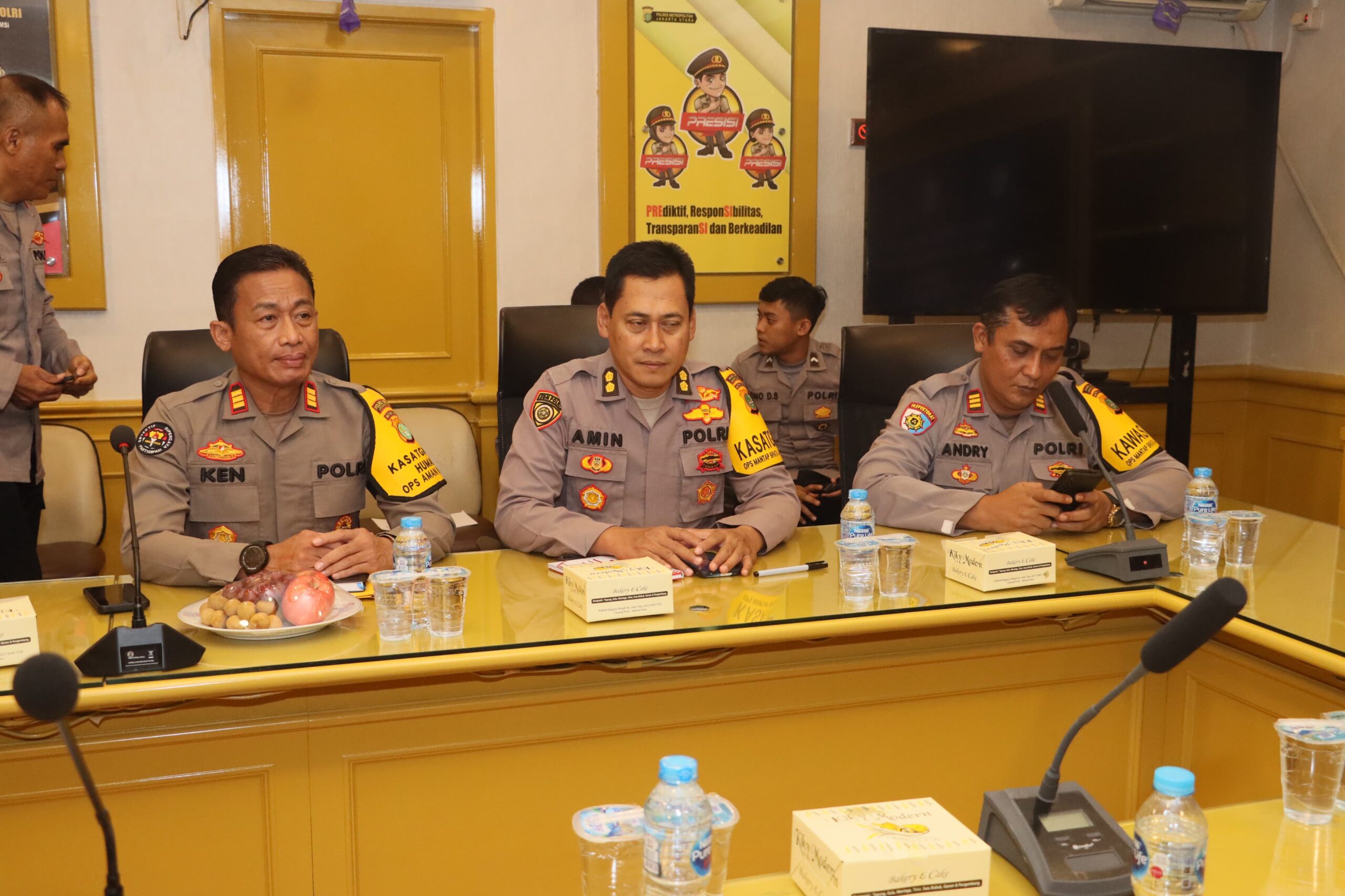 Polres Metro Jakarta Utara Terima Kunjungan Wasops Kepolisian Terpusat “Operasi Mantap Brata Jaya 2023” Dari Tim Itwasda Polda Metro Jaya