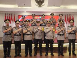 Kapolres Metro Jakarta Utara Pimpin Sertijab Pejabat Lama dan Pejabat Baru di Polres Metro Jakarta Utara