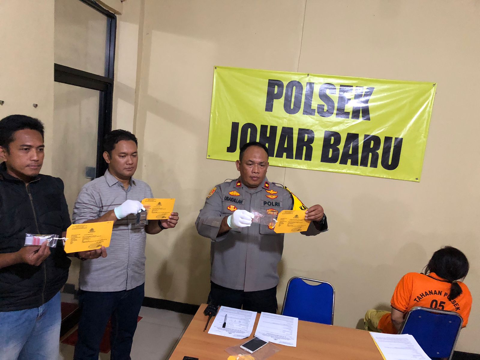 Tegas dan Prosedur, Polisi Amankan Enyok Bandar Sabu yang Lompat dari Lantai 5 ke lantai 2 Rusun Baladewa