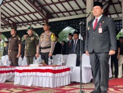 Waka Polres Sarolangun Kompol Amos Lubis. SH hadiri Upacara Pembinaan Kesadaran Bela Negara