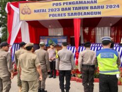 Pos Pengaman NATARU Telah Ditempati Personil, Kendaraan Batu Bara Dilarang Melintas