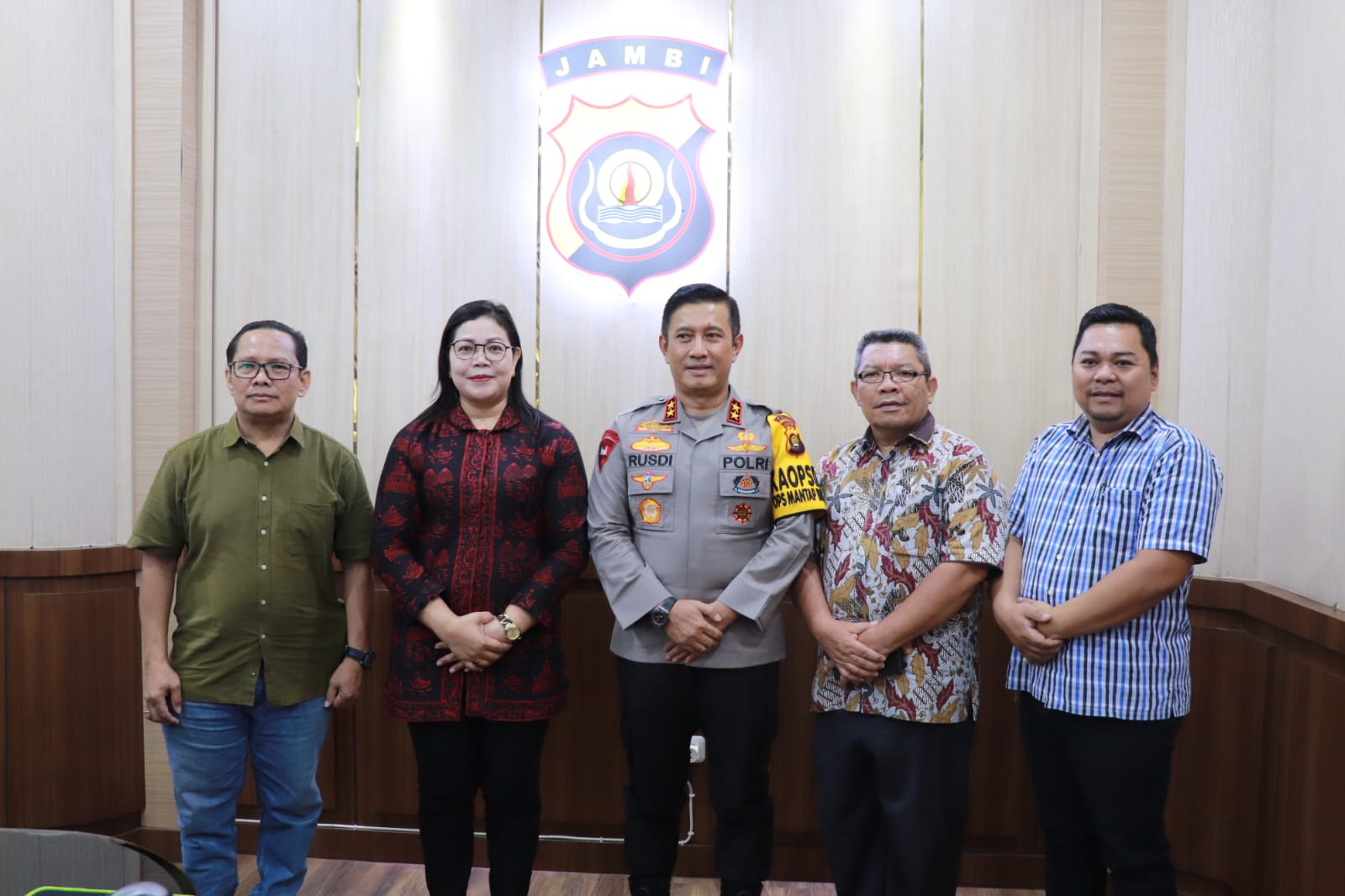 Kapolda Jambi terima silaturahmi Panitia Natal Oikumene Prov. Jambi Tahun 2023