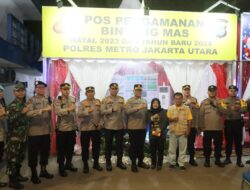 Nataru, Polres Metro Jakut Kerahkan Ratusan Personel Jaga Tempat Ibadah dan Objek Wisata