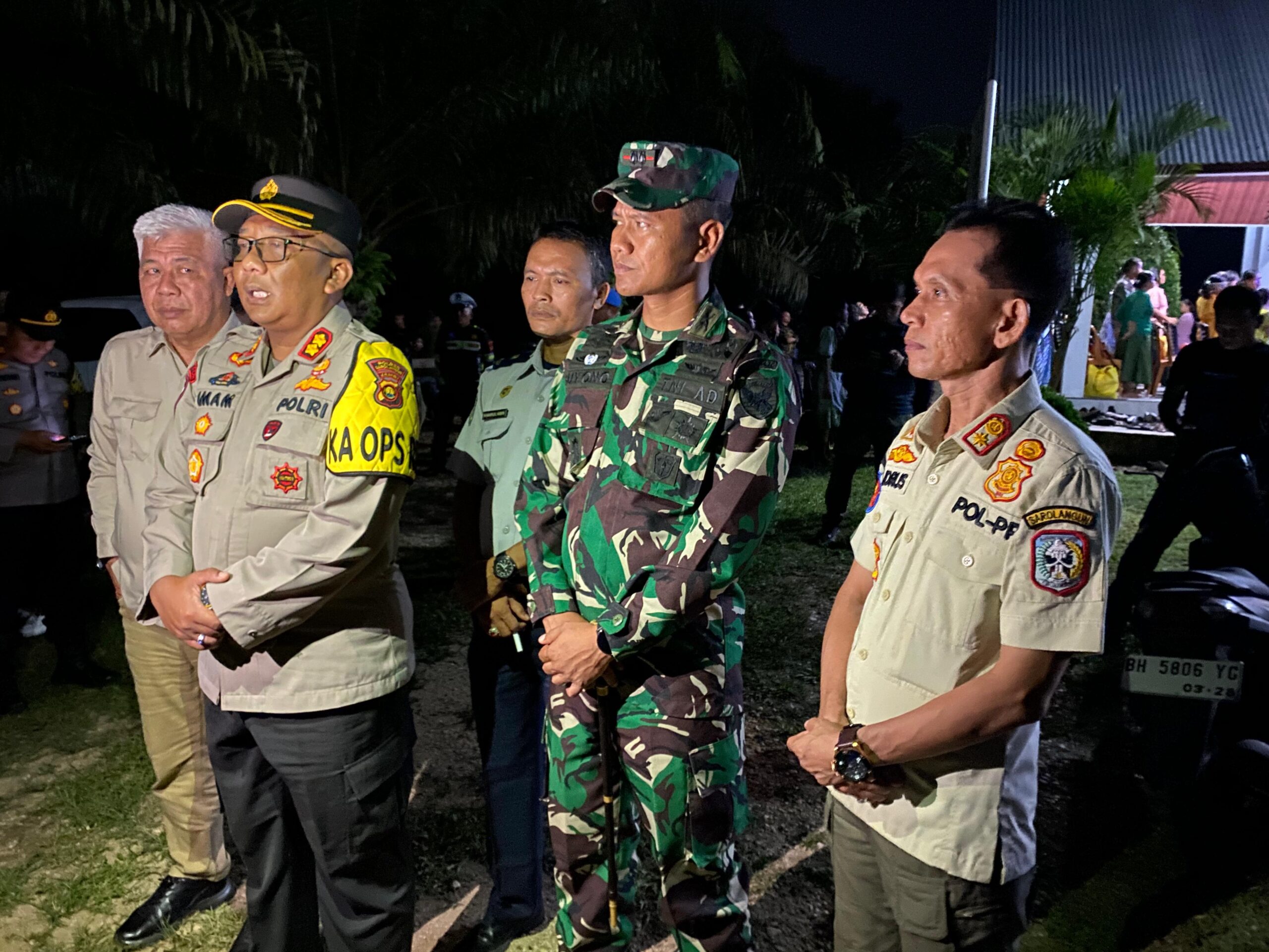 Sinergi TNI, Polri dan Pemkab Kabupaten Sarolangun Sangat Kental Pada Kegiatan Patroli Bersama