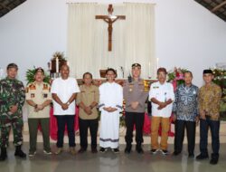 Pastikan Malam Natal Berjalan Aman, Forkopimda Merangin Lakukan Monitoring Gereja