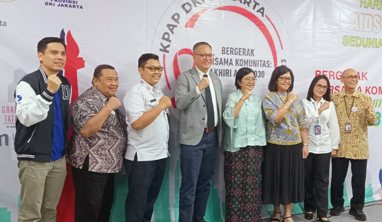 Komisi Penanggulangan AIDS Provinsi DKI Jakarta Selenggarakan Hari AIDS Sedunia 2023