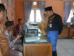 Hari Perdana Kerja 2024, Pj Bupati Merangin Sidak Ke Kantor-kantor Pelayanan Masyarakat