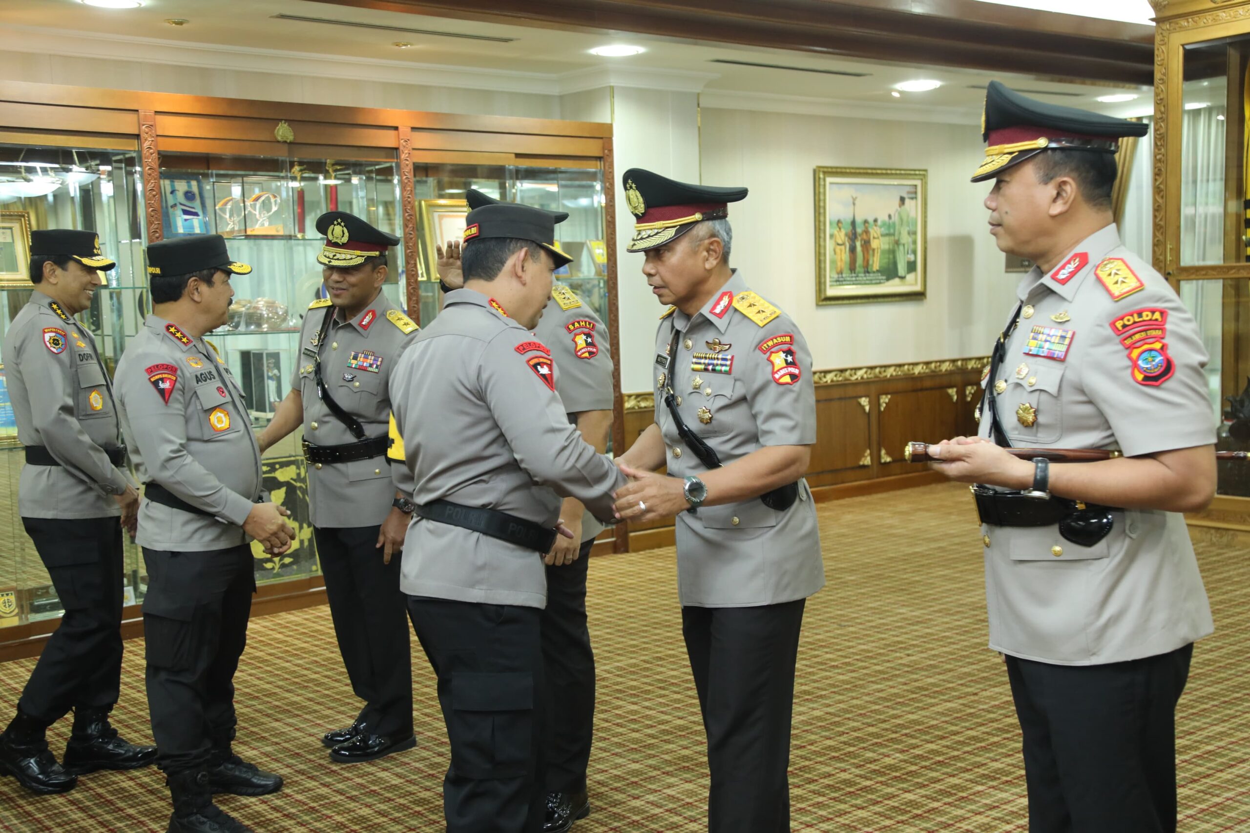 Kapolri Jenderal Polisi Listyo  Sigit Prabowo Resmi Lantik Kapolda Sulawesi Utara