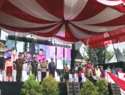 Kepala Kepolisian Daerah Jambi (Kapolda), Irjen Pol. Rusdi Hartono, menghadiri upacara peringatan Hari Ulang Tahun (HUT) ke-67 Provinsi Jambi di lapangan Kantor Gubernur