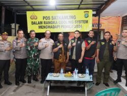 Sambang Pos Satkamling di Sunter Agung, Kombes Gidion Ajak Warga Peduli Kamtibmas