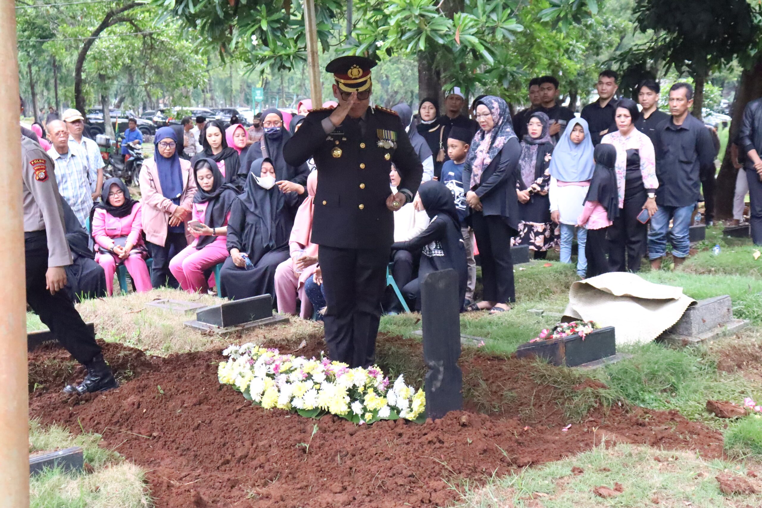 Turut Bela Sungkawa Atas Wafat Wakapolsek Penjaringan Jakarta Utara