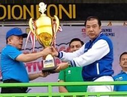 H Mukti: Pertahankan Merangin Duta Bola Jambi H Al Haris Buka Kejuaraan Sepak Bola Gubernur Cup 2024