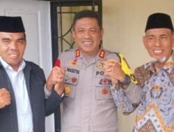 Kapolres Sarolangun Silaturahmi dengan Tokoh Agama Ajak Ciptakan Situasi Kamtibmas Kondusif Jelang Pemilu