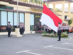 Polres Metro Jakarta Utara Adakan Upacara Hari Kesadaran Nasional 2024