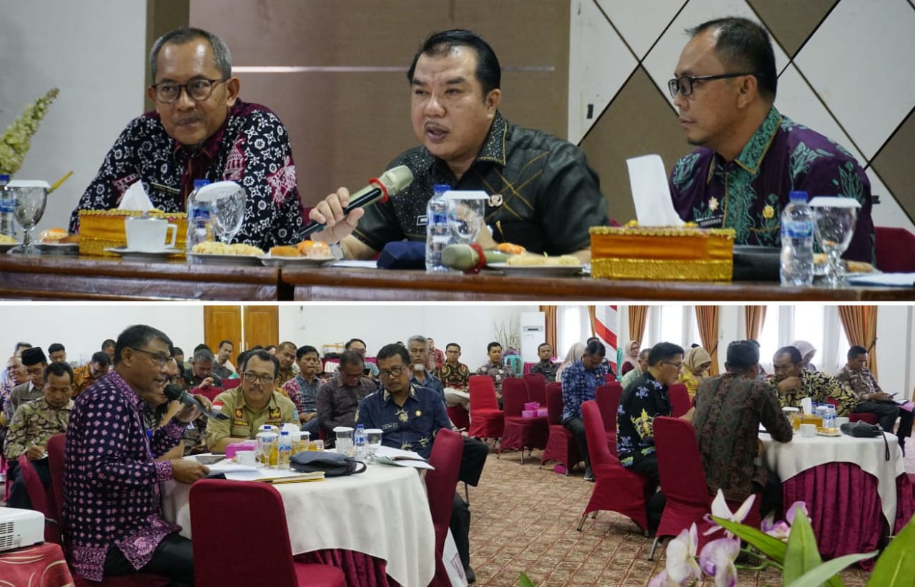 Pj Bupati Merangin Percepat Program Kerja 2024 Rapat Staf Lengkap Juga Bahas Evaluasi Kinerja Serapan 2023