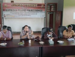 Dekatkan Komunikasi Jajaran Polsek pada Masyarakat,Iptu. Adha Fristanto. SH.MH Laksanakan Jum’at Curhat di Dusun Mulya Bhakti Kecamatan Pelepat.